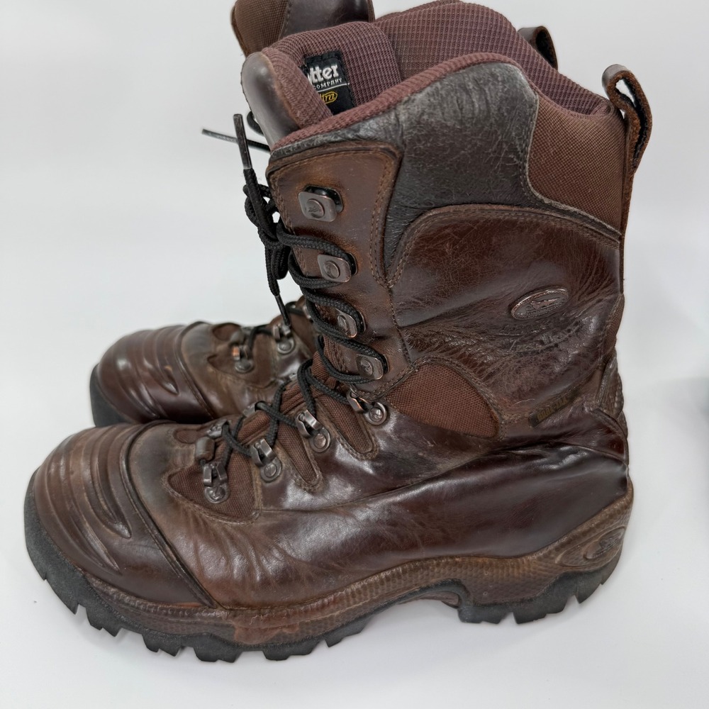 Irish Setter VersaTrack Boots Mens 10 Brown Includes Replacement Cleats